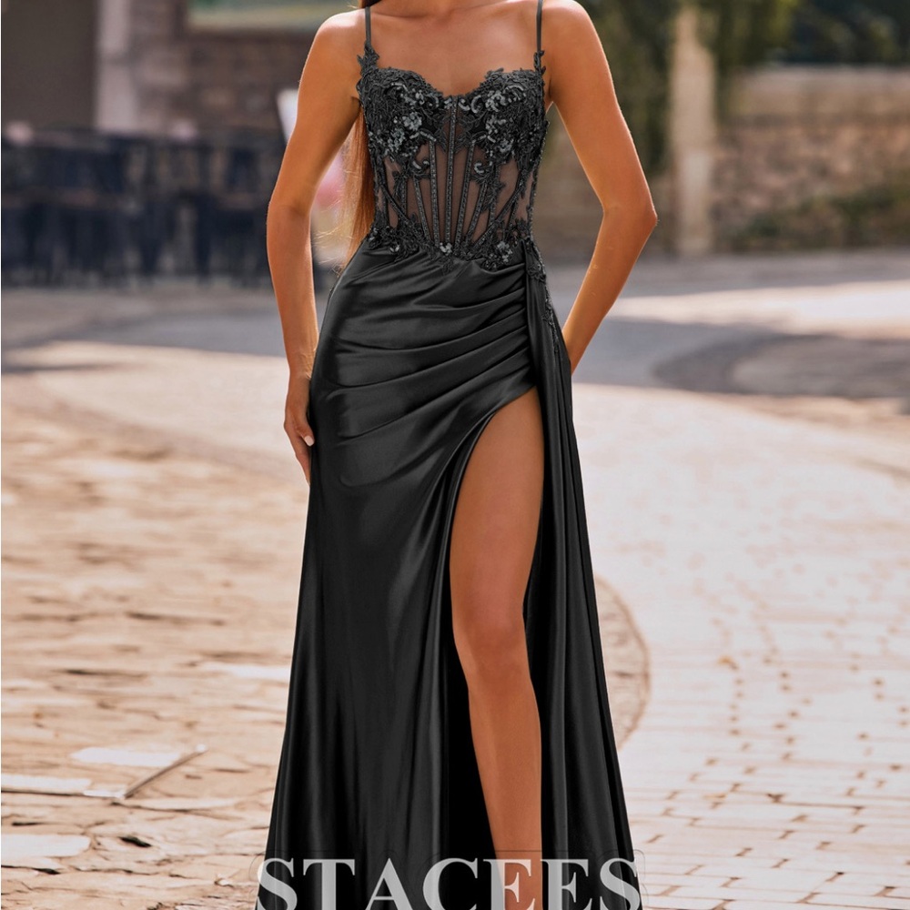 Black Elegant Women's Dress